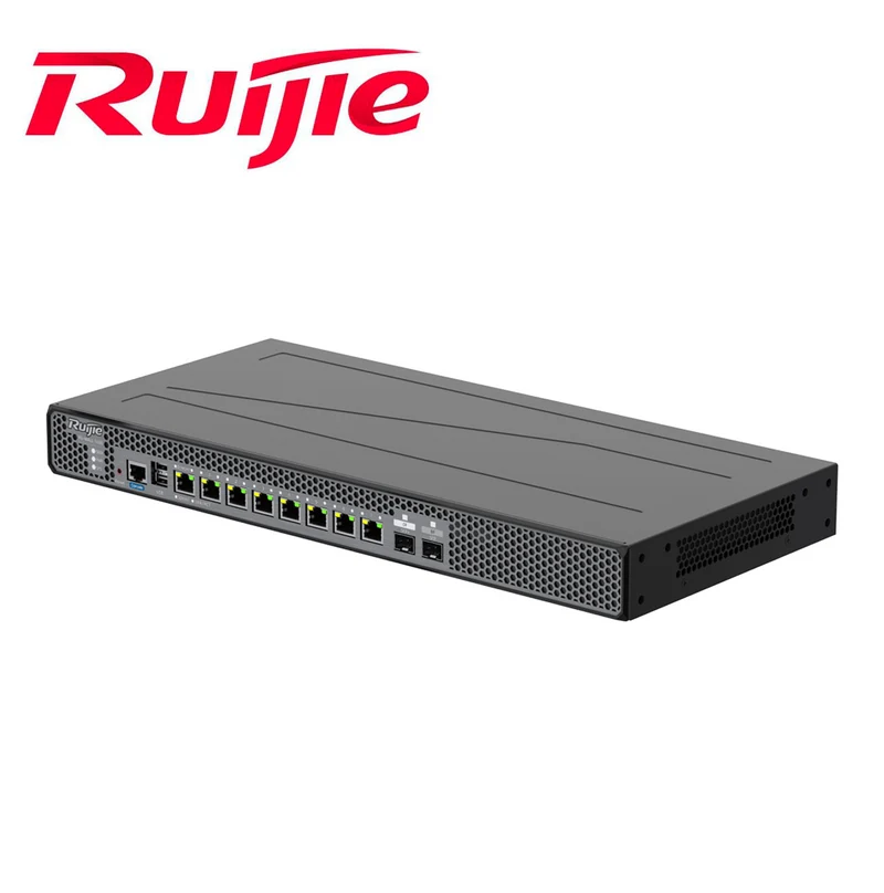 Firewall 8 RJ45 GIGA 1SFP 1SFP+/ Aprendizaje de tráfico RG-WALL 1600-Z3200 Marca: RUIJIE