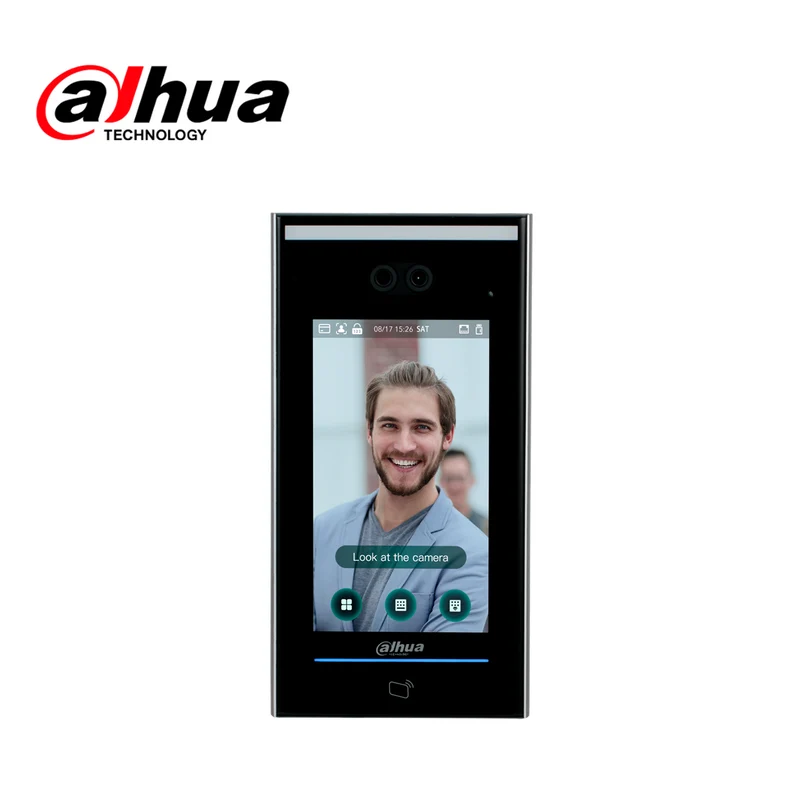 Control de acceso reconocimiento facial y medición de temperatura ASI7213XV1T1 Marca: Dahua