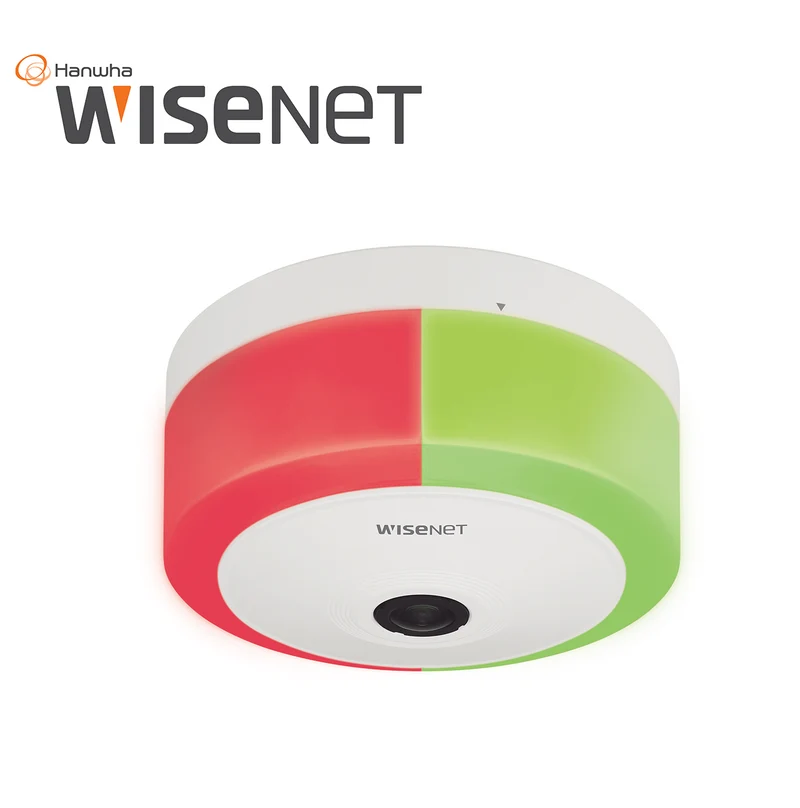 Fisheye IP 12 Megapixel / WDR 120dB / PTZ Digital 16X/ Para aplicaciones de estacionamiento TNF-9010 Marca: Hanwha