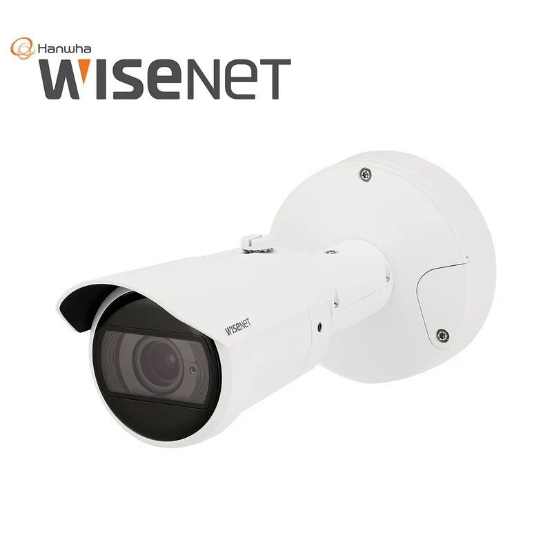 Camara Bala IP 4K con IA / Lente Motorizado 4.5 a 9.3mm XNO-9083R Marca: Hanwha