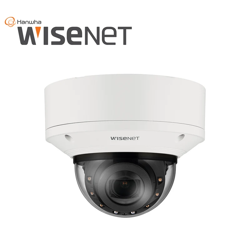 Camara Domo 2MP con IA, Antivandalica / Lente Motorizado de 2.8 a 10mm XNV-6083R Marca: Hanwha