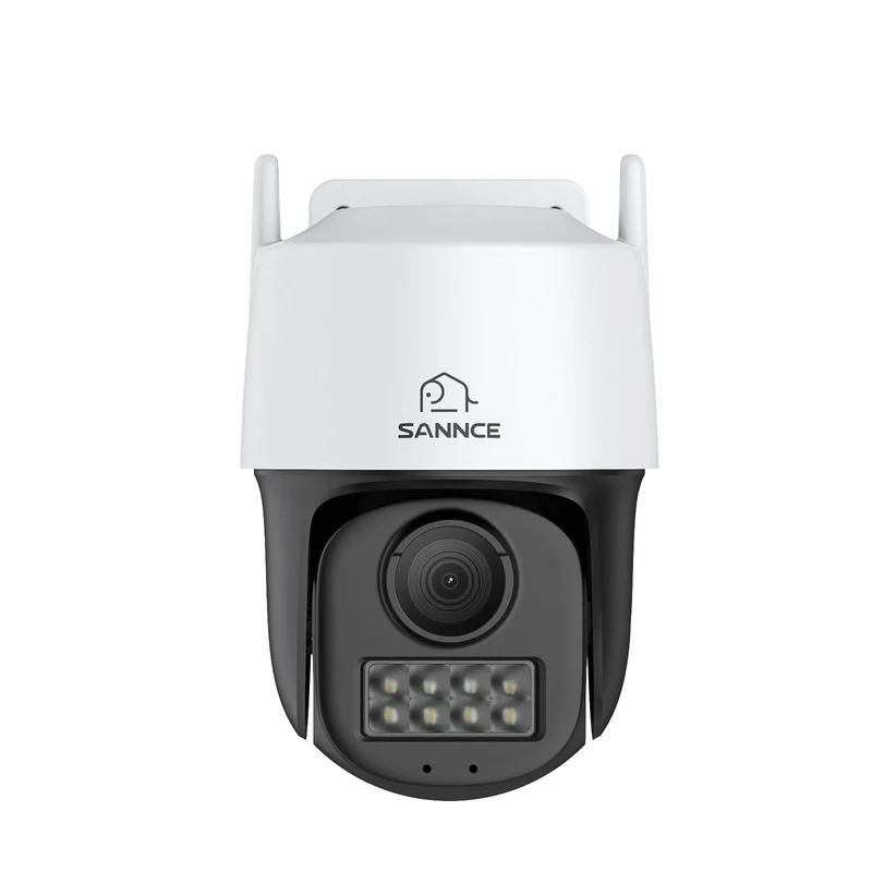 HR500 - 5MP Outdoor PT PoE Security Camera, Pan & Tilt, AI Human & Vehicle Detection & Auto Tracking, Color Night Vision, Support microSD Card Slot