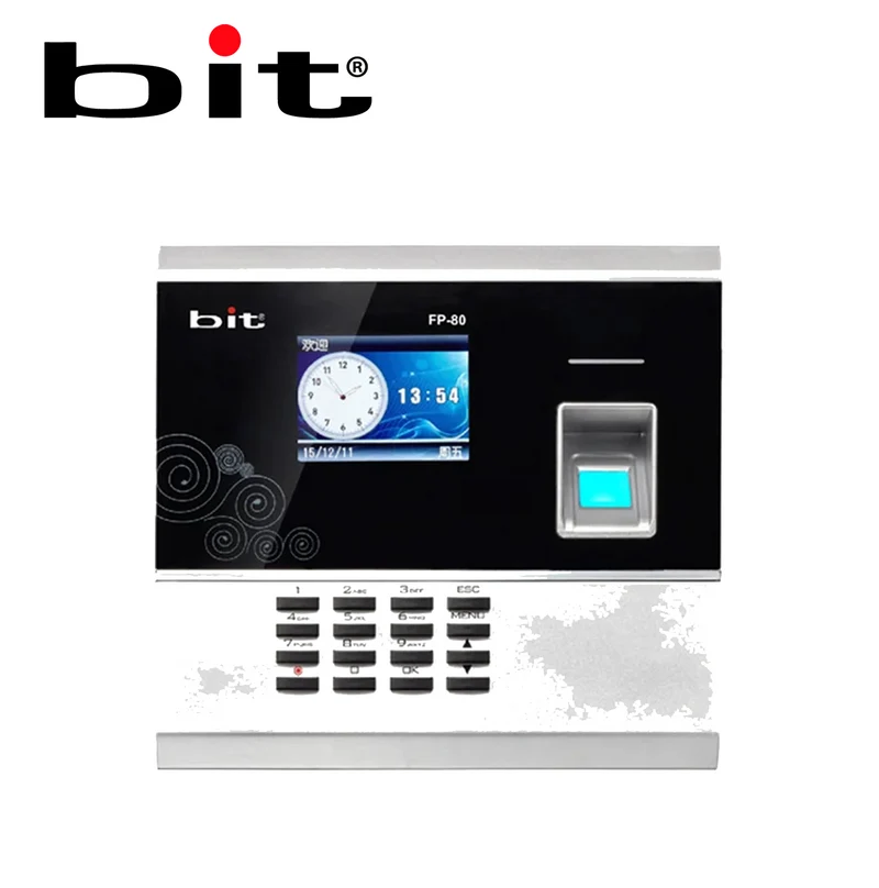 Reloj marcador huella dactilar FP-80 Marca: Bit