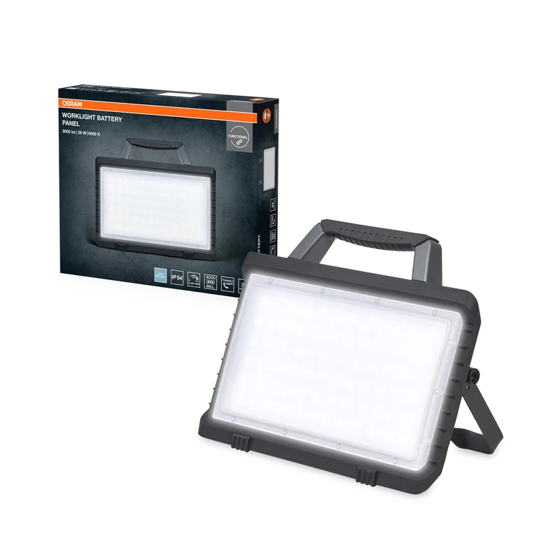 Focos de trabajo OSRAM VALUE BATTERY, USB, 26 W, 3000 lm, 6500 K