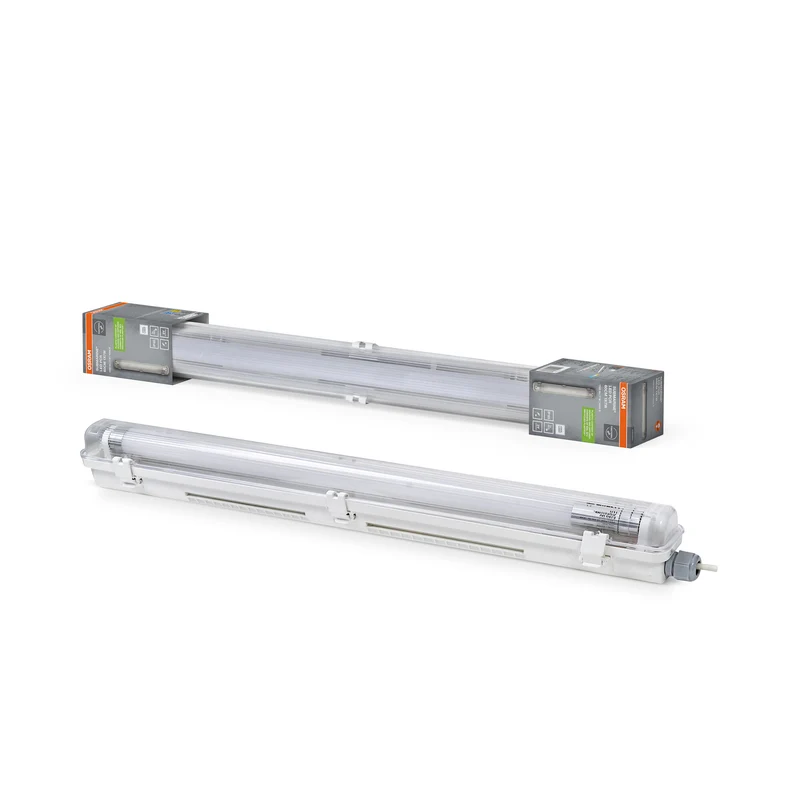 Luminaria para ambientes húmedos OSRAM SUBMARINE PCR 60 1 x 7W 840 G13 T8, 800 lm, 4000 K, blanco frío
