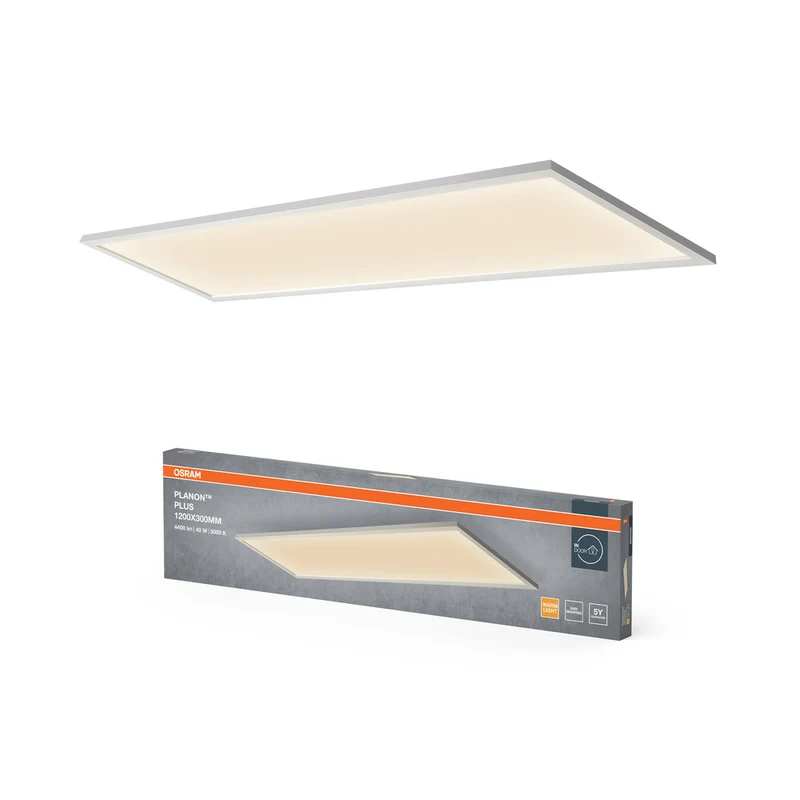 Lámpara de techo OSRAM Planon Plus, 36 W, 1200 x 300 mm, 3000 K