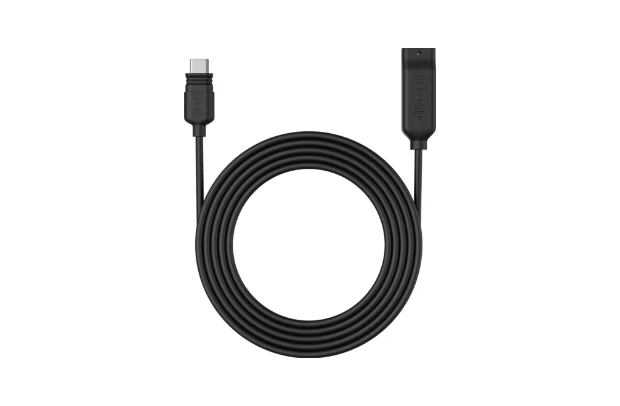 Cable alargador Reolink de 4,5 m para panel solar Reolink con conectores USB-C, color negro