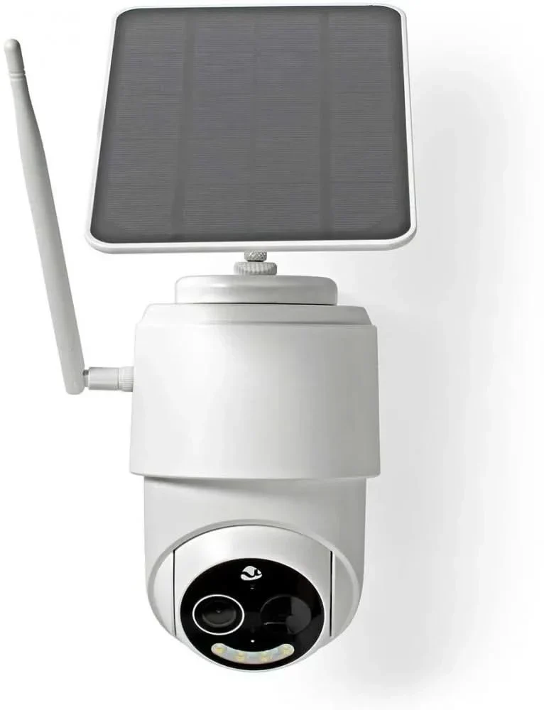 Cámara PTZ Nedis SmartLife 4G para exteriores con panel solar y batería