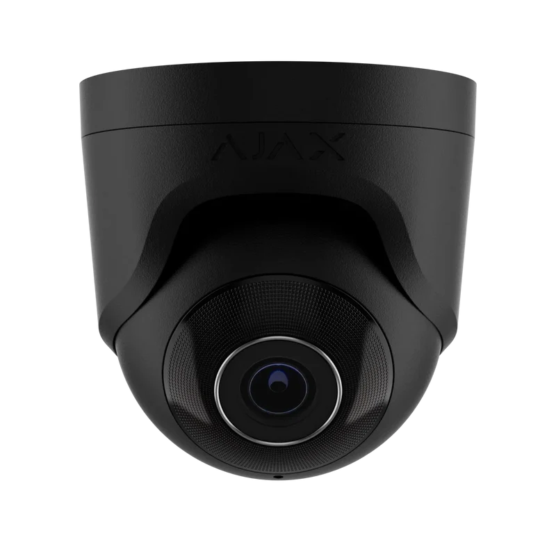 Cámara de seguridad IP Ajax Systems TurretCam negra de 5 MP