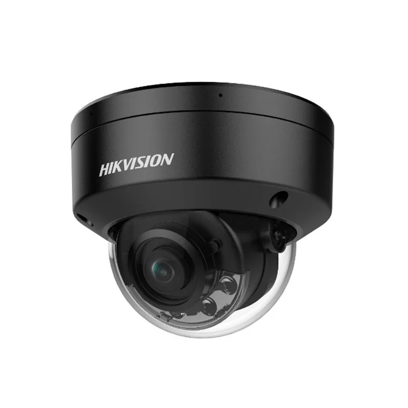 Hikvision DS-2CD2787G2HT-LIZS, negra, 8 MP, 4K, Smart Hybrid Light ColorVu, domo motorizado con objetivo varifocal