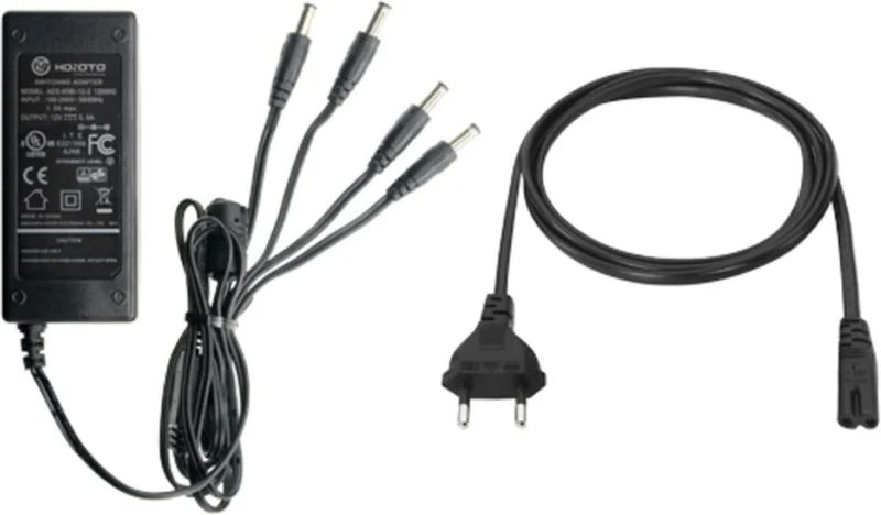 Alarma Total Adaptador de corriente CA/CC con 4 salidas CC 12 V 5 A