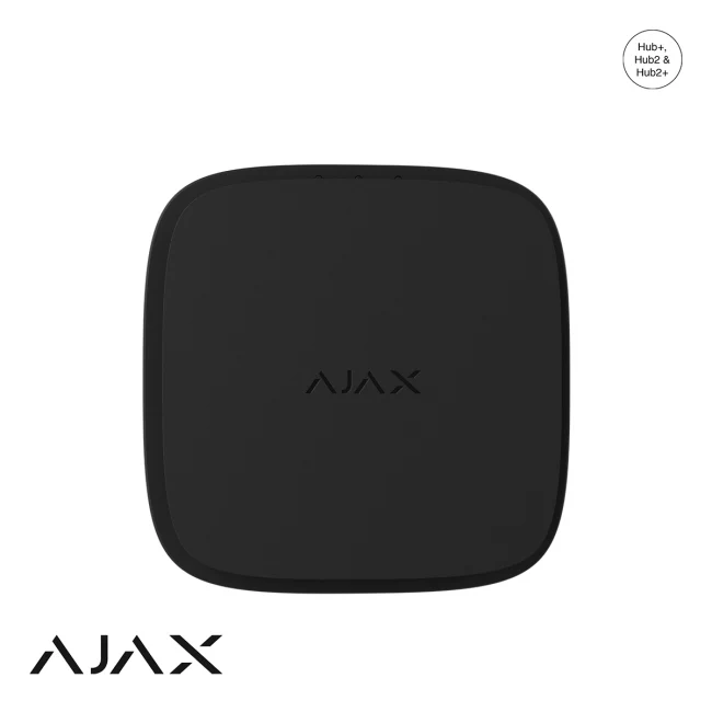 Ajax Systems FireProtect 2 RB (calor/CO) pilas recargables, negro