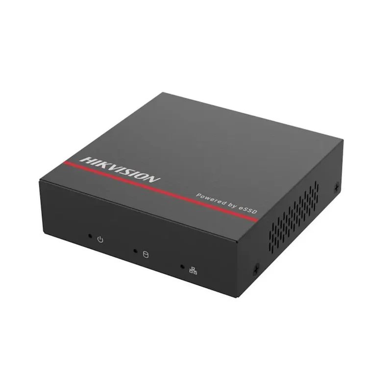 Hikvision DS-E04NI-Q1, con SSD de 1 TB incluido, compatible con 4 cámaras IP sin PoE