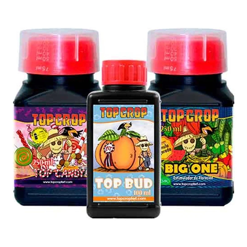 Top Crop Bud Pack – Pack Fertilizantes de Floración para Cogollos de Alta Calidad