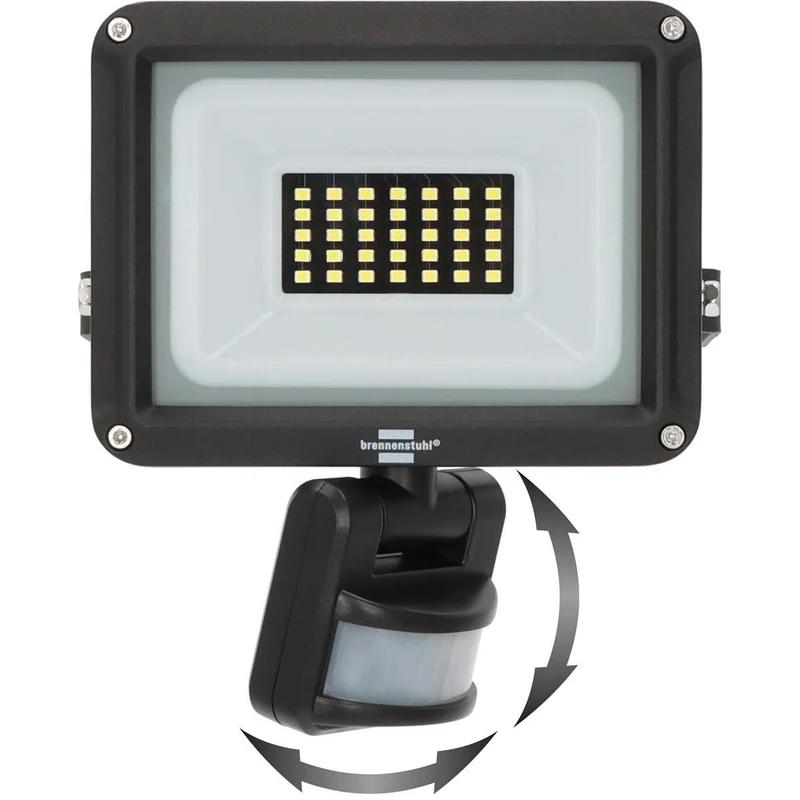 Foco LED Nedis JARO 3060P, IP65, 20 W, 2300 lm, 6500 K, con sensor de movimiento