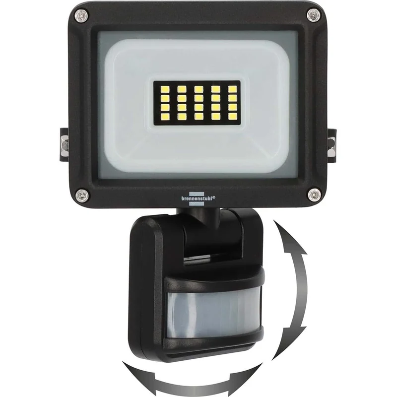 Foco LED Nedis JARO 1060 P, IP65, 10 W, 1150 lm, 6500 K, con sensor de movimiento