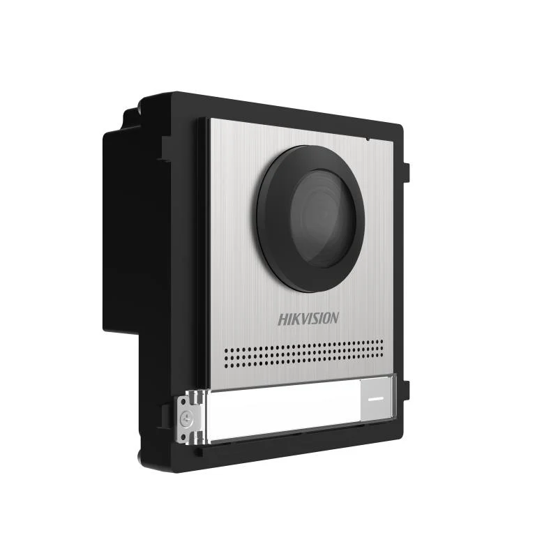Hikvision DS-KD8003Y-IME2/S, intercomunicador modular de 2 hilos, módulo de cámara de acero inoxidable
