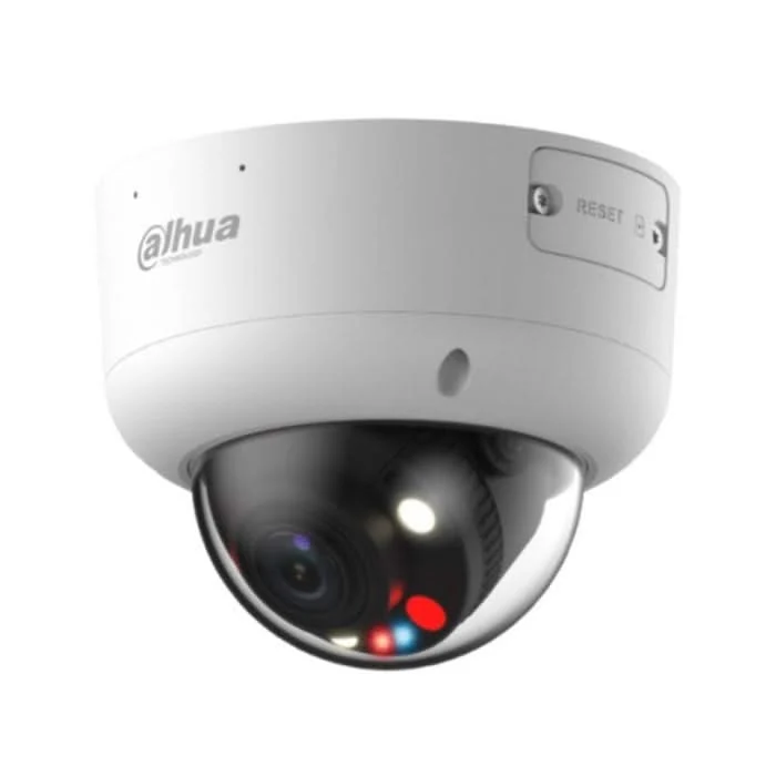 Cámara domo Dahua IPC-HDBW3849R1-ZAS-PV de 8 MP con TiOC 2.0 y objetivo varifocal, 2,7-13,5 mm, con tecnología WizSense