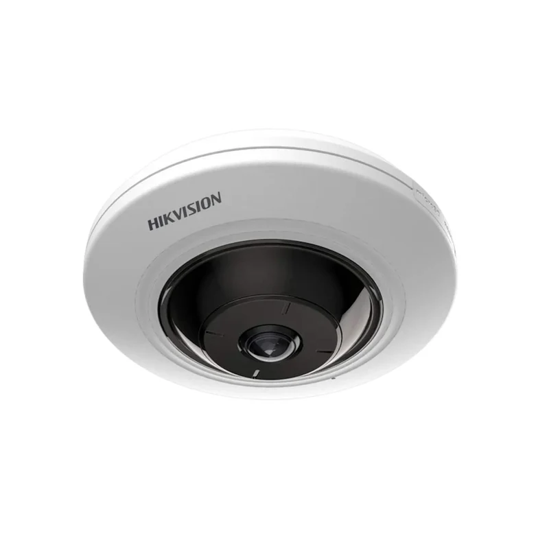 Cámara Hikvision DS-2CD2955GO-ISU con lente ojo de pez de 360 grados para interiores, PoE