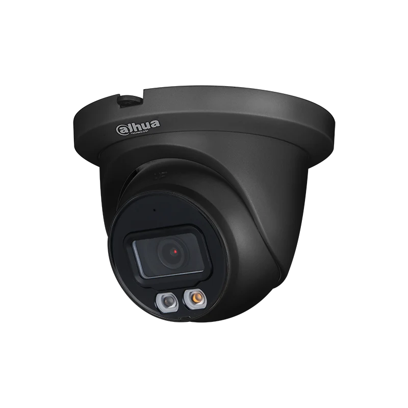 Dahua IPC-HDW2449TM-S-IL 4 Mp, 2,8 mm, H.265, Smart Dual Light, Full Color, PoE, negro