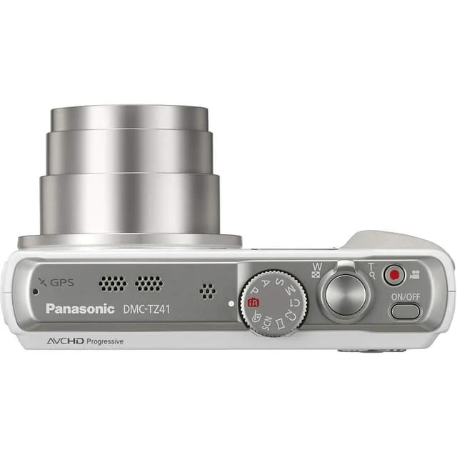 Panasonic DMC-TZ41 Compact Camera - White