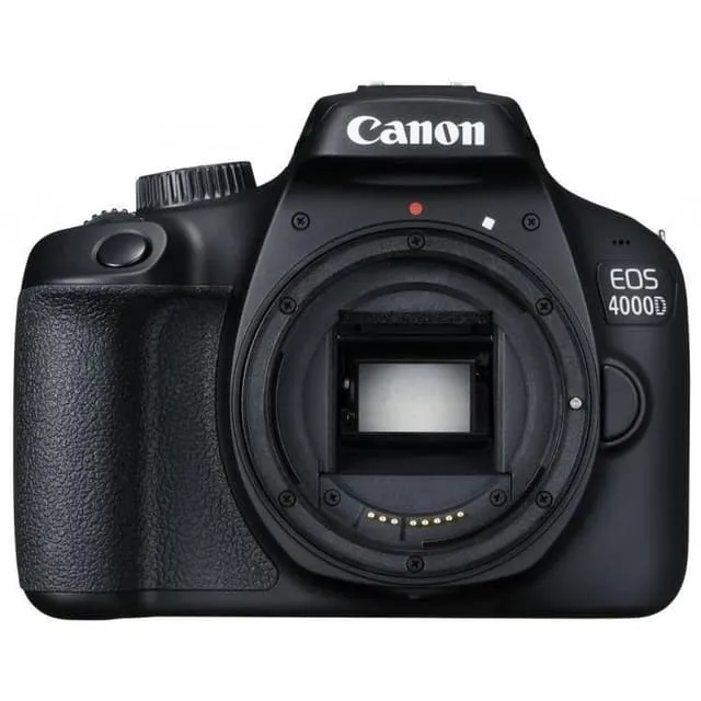 EOS 4000D SLR - Black + Canon Zoom Lens EF-S 18-55 mm f/3.5-5.6 III + Zoom Lens EF 75-300 mm f/4-5.6 III f/3.5-5.6 + f/4-5.6