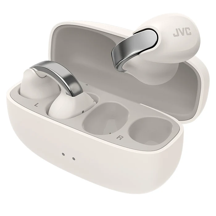 JVC Nearphones HA-NP1T Auriculares de oído abierto Blancos