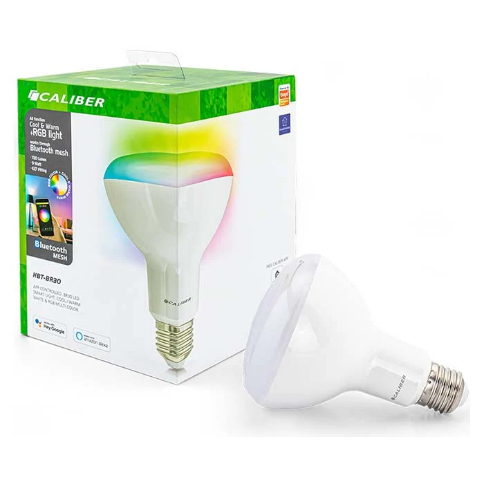 Caliber BR30 bombilla LED Smart Home blanca/multicolor