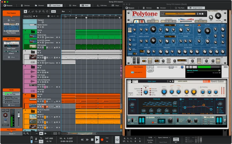 Actualización de Reason Rack 14