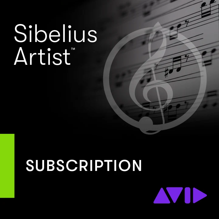Suscripción de Sibelius Artist
