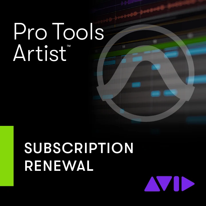 ProTools Artist Suscripción de 1 año RENEW