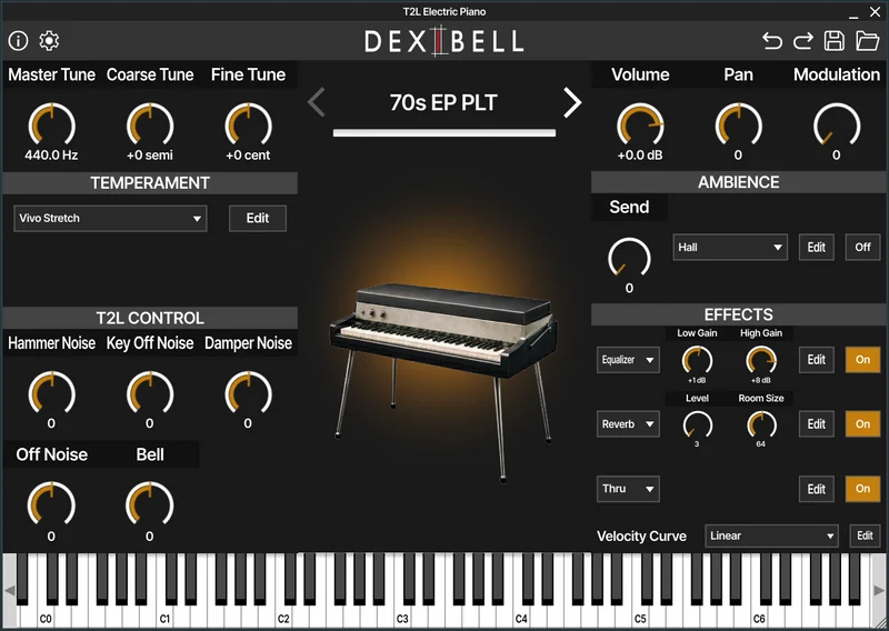 T2L Piano eléctrico
