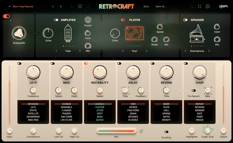UJAM RETROCRAFT