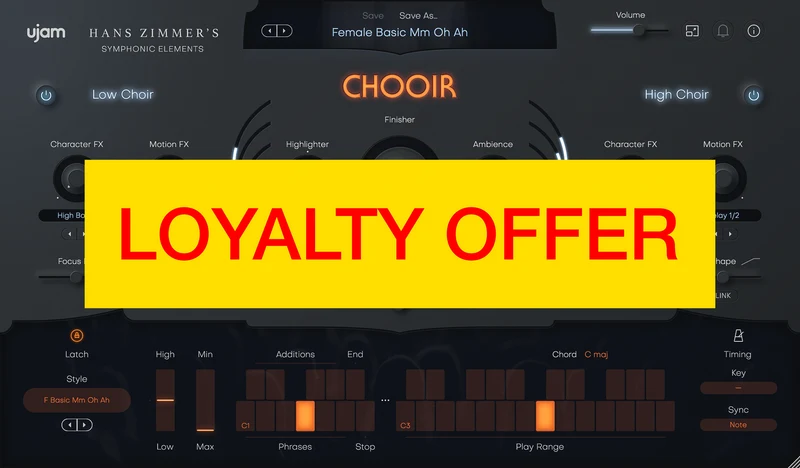 Oferta de fidelidad UJAM CHOOIR