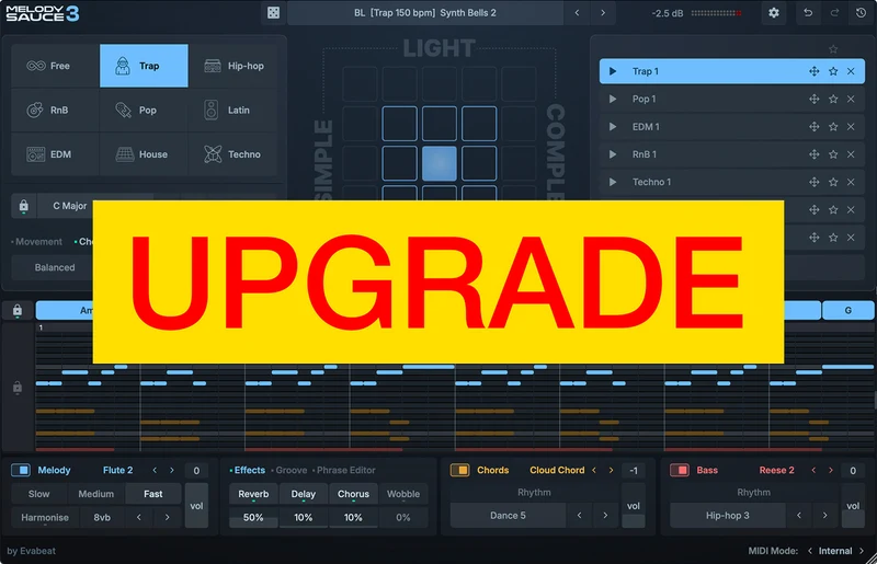 EVAbeat Melody Sauce 3 UPGRADE