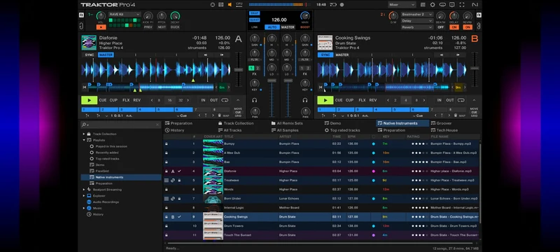Traktor Pro 4 Actualización desde Traktor Play