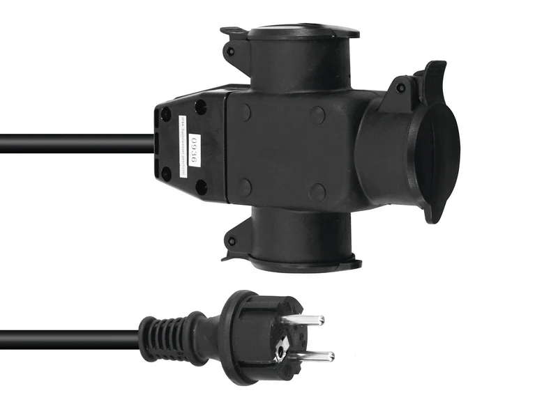 EUROLITE Extensión 3x1.5 10m de 3 vías