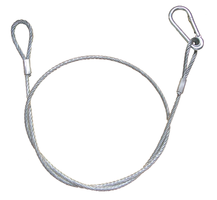 Ibiza Safety wire 87 cm (15 Kg) 2mm