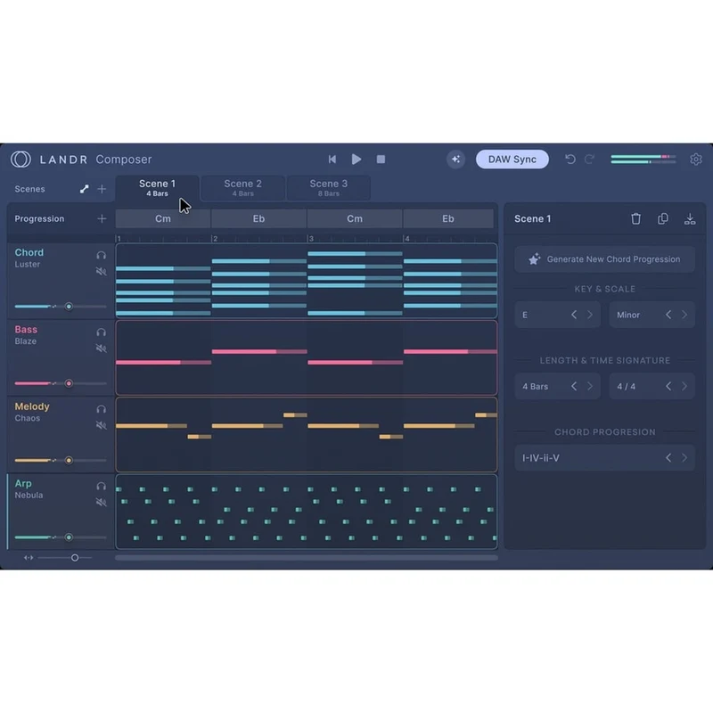 LANDR Compositor
