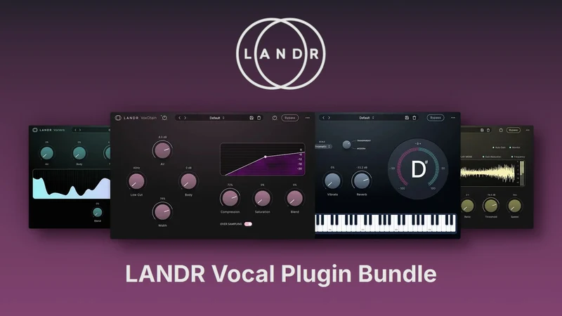 Paquete de plugins vocales de LANDR