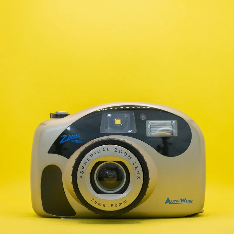 Auto Wind Zoom Camera - Cámara Analógica Compacta de 35mm
