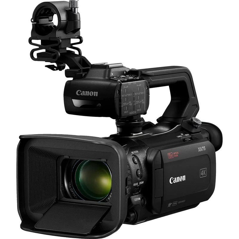 Videocámara Canon XA75 UHD 4K30 con enfoque Dual Pixel
