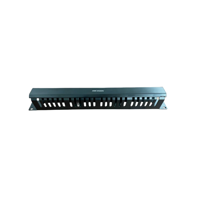 Rack Hikvision - Organizador Horizontal - 1 Unidad De Rack - 24 Ranuras - 19 Pulgadas - DS1CM1U24