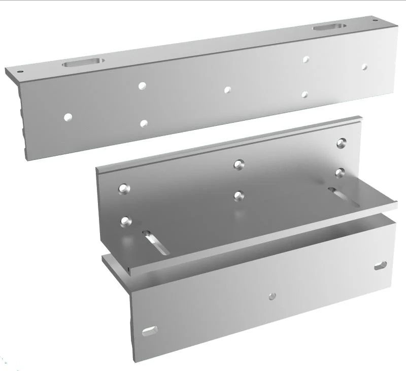 Chapa Magnética Hikvision - Compatible con DS-K4H255S - Uso en Puerta de Madera y Metal - DS-K4H255-LZ