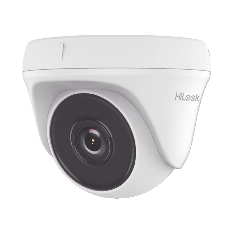 Cámara Turret HiLook by Hikvision - Turbohd 2 Megapixel (1080p) - Lente 2.8 mm - 20 mts IR EXIR - 4 Tecnologías (Tvi - THC-T120-PC