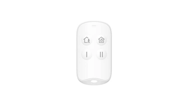Control Remoto Hikvision - (Ax Home) Control Remoto para Armado y Desarmado - Teclas con Funciones Programables - DS-PKF201-WB