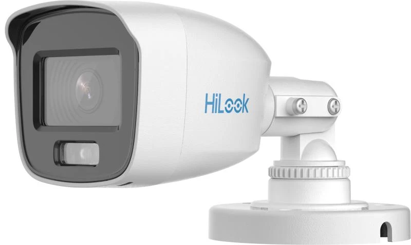 Cámara Bala HiLook by Hikvision - Turbohd 1080p - Imagen a color 24 - Metal - Lente 2.8 mm - THC-B129-M
