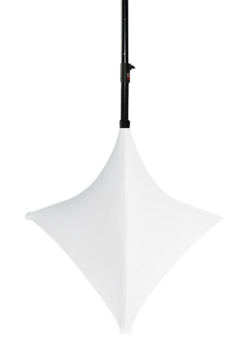 Ibiza LS07 Funda de trípode de dos lados (Blanco)