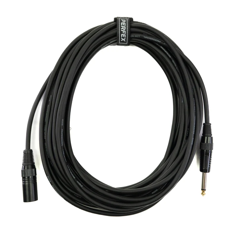 Perfex XLR Macho a Jack (5m)