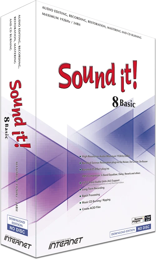 Sound it! 8 Basic - Mac